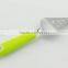 The latest design letters cake shovel with sawtooth stainless steel