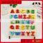 Kids wooden colour training aid letter toy