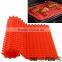 Hot Red Pyramid Bakeware Pan Nonstick Silicone Baking Mat Pad Kitchen Mat