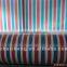 stripe PE tarpaulin,coated fabric or laminated fabric high quality PE waterprool