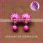 A Pair Of Fashion Earrings Pearl Two Kind Usage Double Pearl Beads Plug Earrings NEW Jewelry