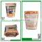 High quality paper bag with zipper and stand up pouch with zipper for food