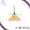 modern hotel bright crystal pendant chandelier