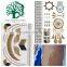 Most Popular Gold and Silver Temp Tattoos