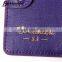 cowhide leather famous brand women wallet and hand purse good quality