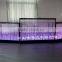 Amazing LED Water Bubble Bar Counter Front Desk Counter