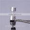 European 925 silver energy Pendant crystal stones dumbbell long necklace New Arrival Design Sports styles silver Charm Jewelry