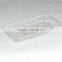 China disposable blister plastic PET food tray cheap plastic tray