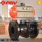 WCB flange connection pneumatic ball valve