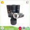  China manufacturers high end hot stamping black round tube box with lids