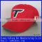 double letter embroidery chinese red golf baseball cap