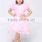 2015 New Girl Dress Chiffon Children Clothing Summer Kid Dresses For Girls Cute Children Girl pink Princess Dress Party Dresses