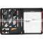 Zippered Black iPad/Tablet Padfolio Writing Pad