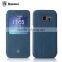 2016 Newest Original BASEUS Terse Series PC+PU Leather Case,Smart Sleep View With Stander Cover For Samsung Galaxy S7 Edge
