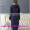 "V" collar Double-sided hand sewn Cashmere coat Long female with belt