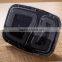 2 Compartment Meal Prep Containers, Reusable, Dishwashable, Microwavable Food Containers with Lids, OEM Packaging