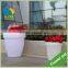 Light Up Color Waterproof IP65 RGB Illuminated Led Mood Light Flower Pot PE Led Pot Lights Led for Garden Decor