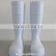 pure white 2017 ankle gumboots,pvc safety shoes,cheap work boots