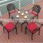 Garden Backyard Furniture Cast Aluminum Table And Chair