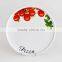 10.75"pizza plate porcelain with decal