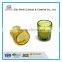 Crystal Cheap Christmas Glass Votive Candle Holders with Embossed