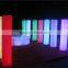 Flashionable color changing rechargeable battery event decoration led column