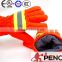 fire safety 3 m reflective cow hide on palm fire retardant safe hand protected red gloves