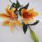 fabric high quality wholesale silk cloth flower home decorating artificial tiger lily flowers