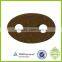 Colorful different shape custom square lock cord stopper