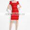 2015 new arrival beaded wholesale cheap bandage dress