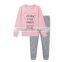 customized lovely children's pajamas air layer fabric 100%cotton printing wholesale cheap good quality children's pajamas