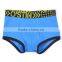 2017 Manufacturer OEM Logo Band Customized Your Own Brand New Fashion Design 95%Cotton 5%Spandex Print Kids Boy Boxer Underwear