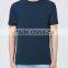 Navy blue blank mens t shirts soft breathable cotton t-shirt custom summer wear for wholesale