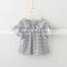 S33522W Casual New Baby Girls Tops Cute Printed Flare Sleeve Blouses