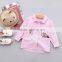 S33434W Girls Blouse Cotton Lace Cartoon embroidered Girl Blouse