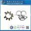 Taiwan Stainless Steel 18-8 Copper Brass Aluminum Tooth Lock Washer Type Of Lock Washers Star Lock Washer