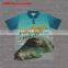 OEM sublimation cheap fishing shirts