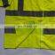 Apparel High Visible Made in China Fluo Yellow Extra Large EN20471 Safety Wear V Neck t Shirt