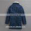 Custom mens suede coat lambswool lining warm winter windbreaker long coat