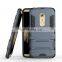 Detachable 2 in 1 with Stand Hybrid Hard PC + Black TPU Back Cover Case for ZTE Axon 7