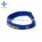Promotional items woven wristband with cusatom design logo