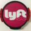 LED декали для автомобилей, светодиодный логотип для службы такси LYFT