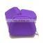 Promotion Coin Bank Case Custom Lady Small Key Purse Wallet Silicone Coin Bag