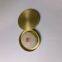 Brass round small tea cake box 100g tea cake special diameter 131mm, height 20mm