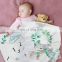 Premium Soft Fleece Monthly Milestone Blanket Personalized Baby Blanket for Newborn Baby Shower Photography Infant Blanket