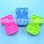 Pet Cartoon Mini Rubber Comb Fur Remover Brush Cleaning Massage for Dogs Cats