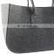 New design handmade felt storage bag for fire wood