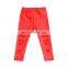 Kids Girl Solid Cotton Ripped Leggings  Baby Leggings