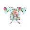 Flamingo Cactus Knotted Sweet Shirt Mommy And Me Blouse Kid Girls Fashion Clothing