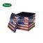 Crocodile skin texture modern faux leather pvc fabric ottoman PU storage ottomans furniture